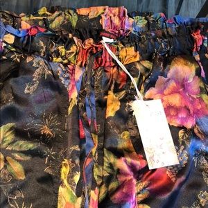 Johnny was Sherwood silk pants